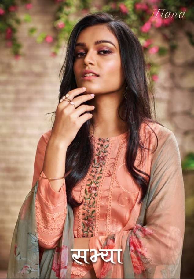 SABHYA BY ITRANA COTTON SATIN DESIGNER FANCY SALWAR KAMEEZ