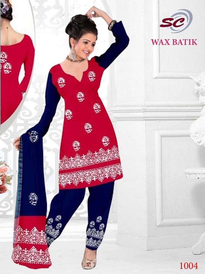 SC WAX BATIK COTTON WAX BATIK SUIT 