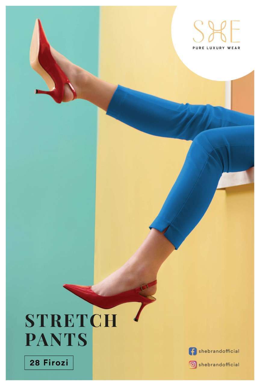SHE BRAND STRETCH PANTS COTTON PANT WITH POCKET AND ZIP IN BOTTOM COLLECTION BEST RATES