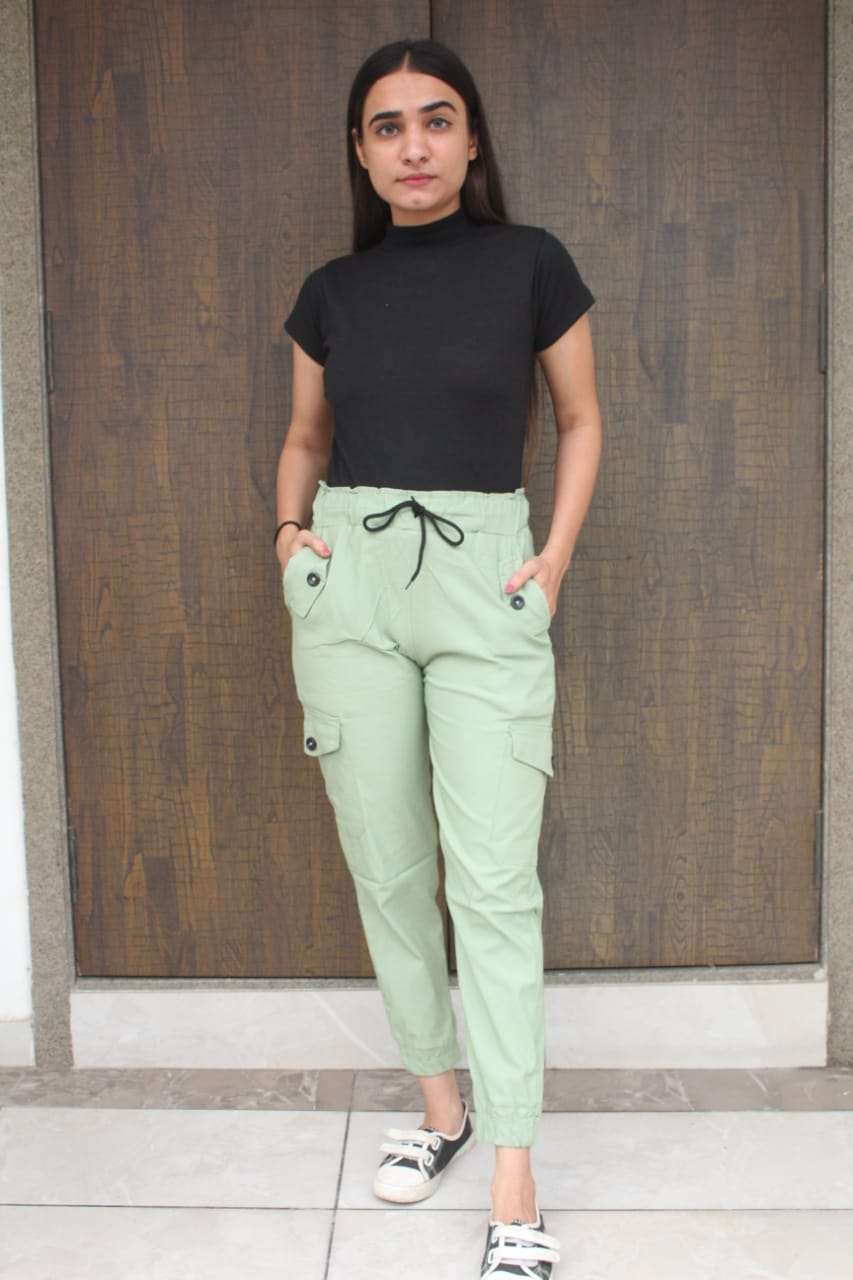 4 POCKET CARGO PANT DESIGNER TWEEL COTTON LYCRA PANT