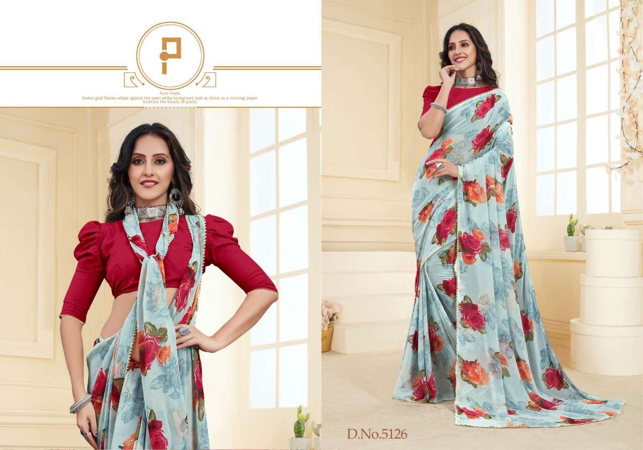 AISHWARYA PRESENT SHREYA WEIGHTLESS PRINTED SAREE