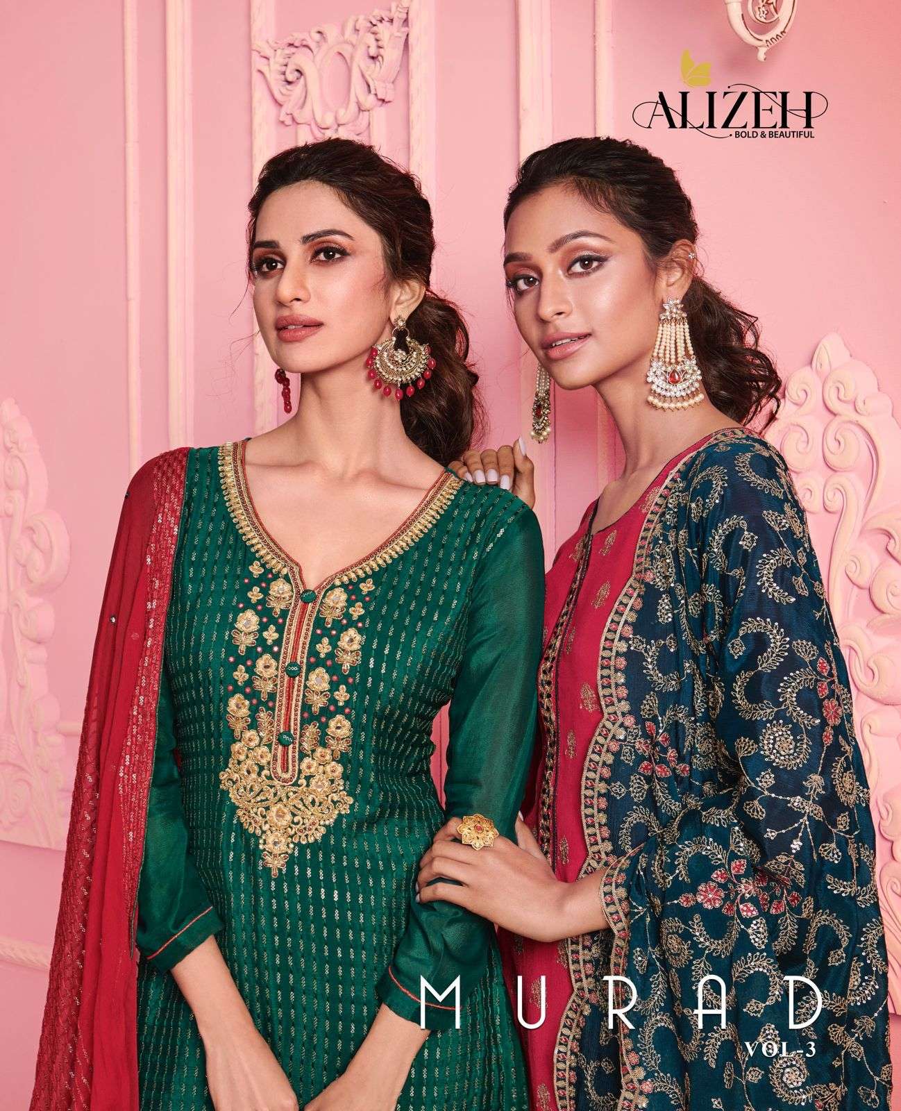 ALIZEH MURAD VOL 3 DESIGNER GEORGETTE SUIT 