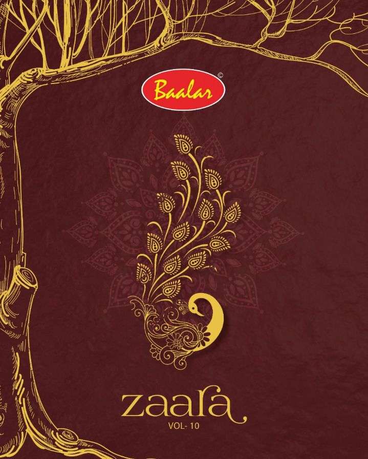 baalar zaara vol-10 series 108-137 pure cotton suit