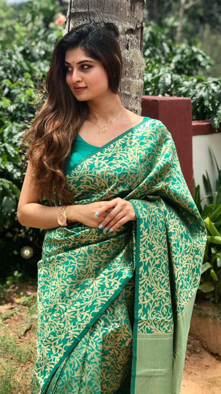 BT--02 DESIGNER SOFT BANARASI SILK SAREE 