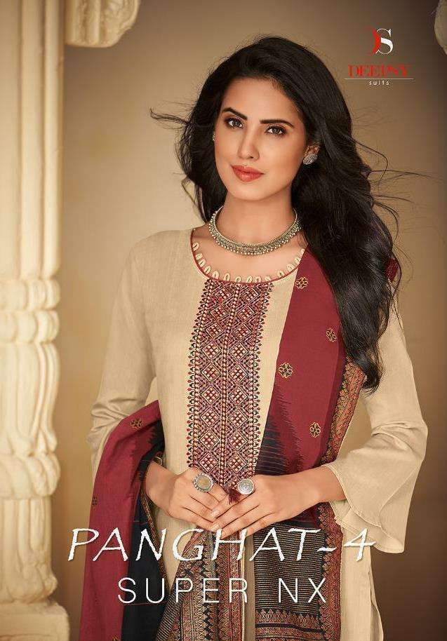 deepsy suits panghat vol 4 super nx Pashmina with embroidery suit