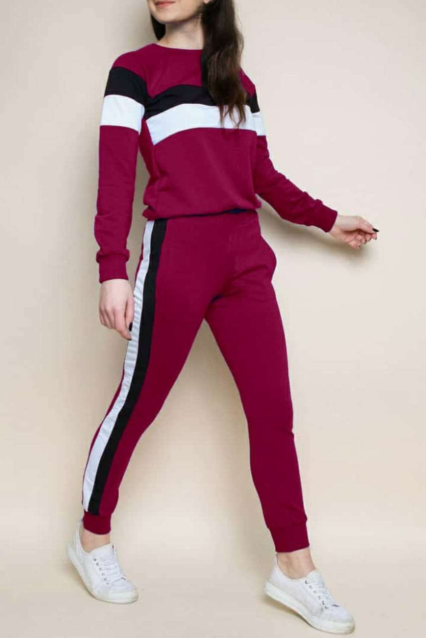 DISCO-002 DESIGNER RIB COTTON TRACK SUIT 