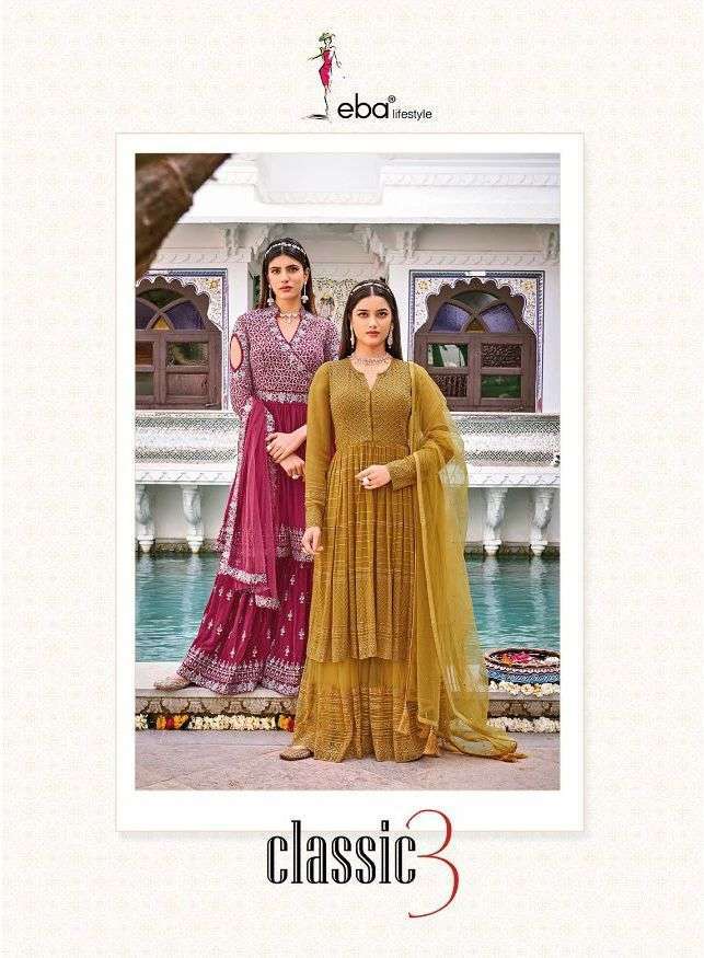 eba classic vol 3 series 001-004 pure georgette chinon suit 