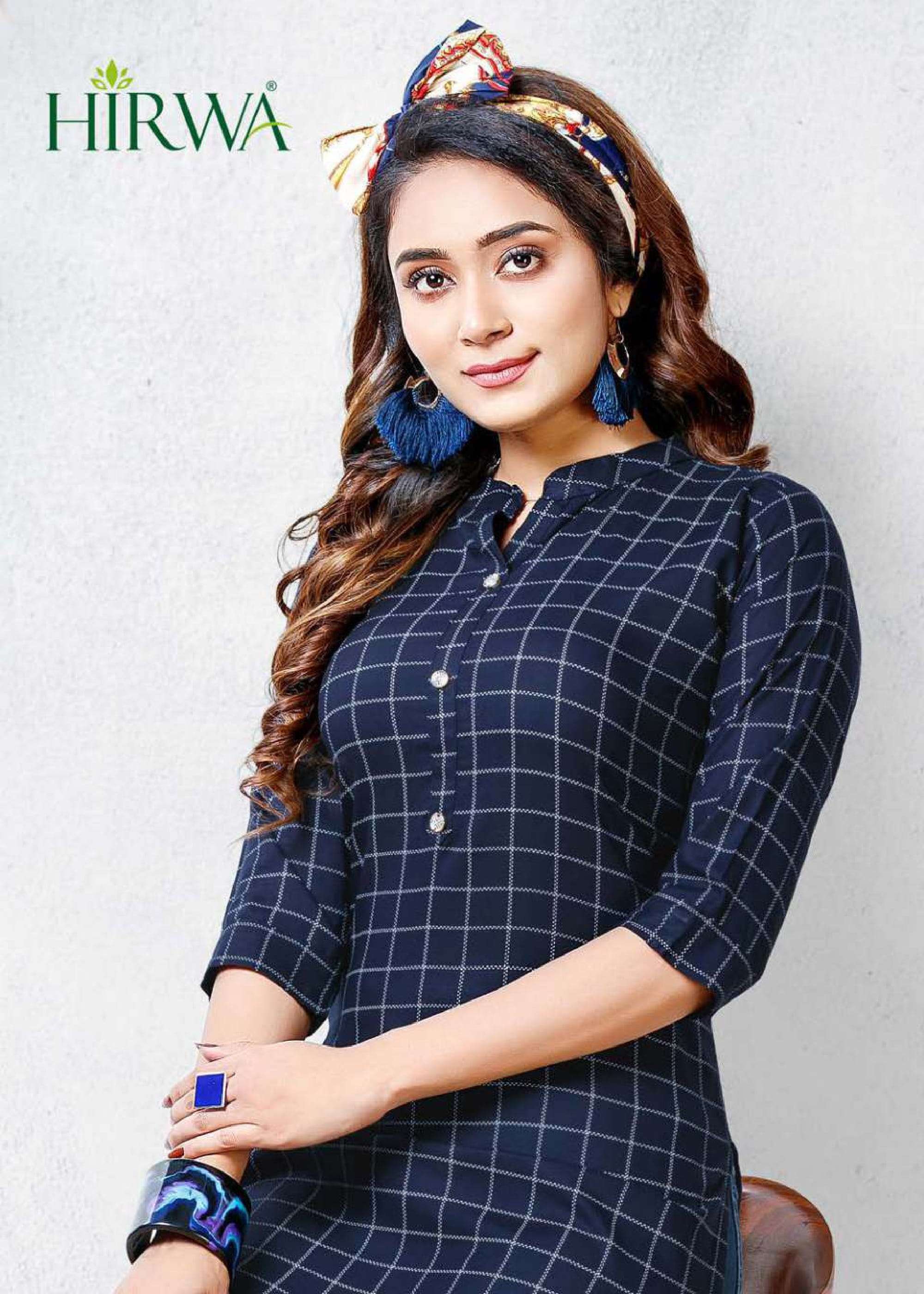 HIRWA MARVEL VOL 3 RAYON GOOD QUALITY LOWEST COST READYMADE KURTI