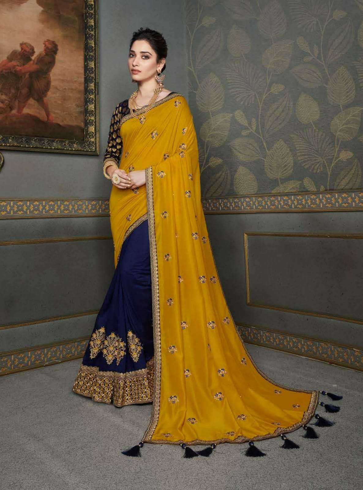 JOH RIVAAJ VOL-5 DESIGNER FANCY FABRICS SAREE 