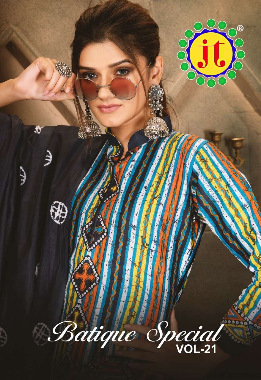 jt batique special vol 12 series 21001-21012 cotton batik print suit 