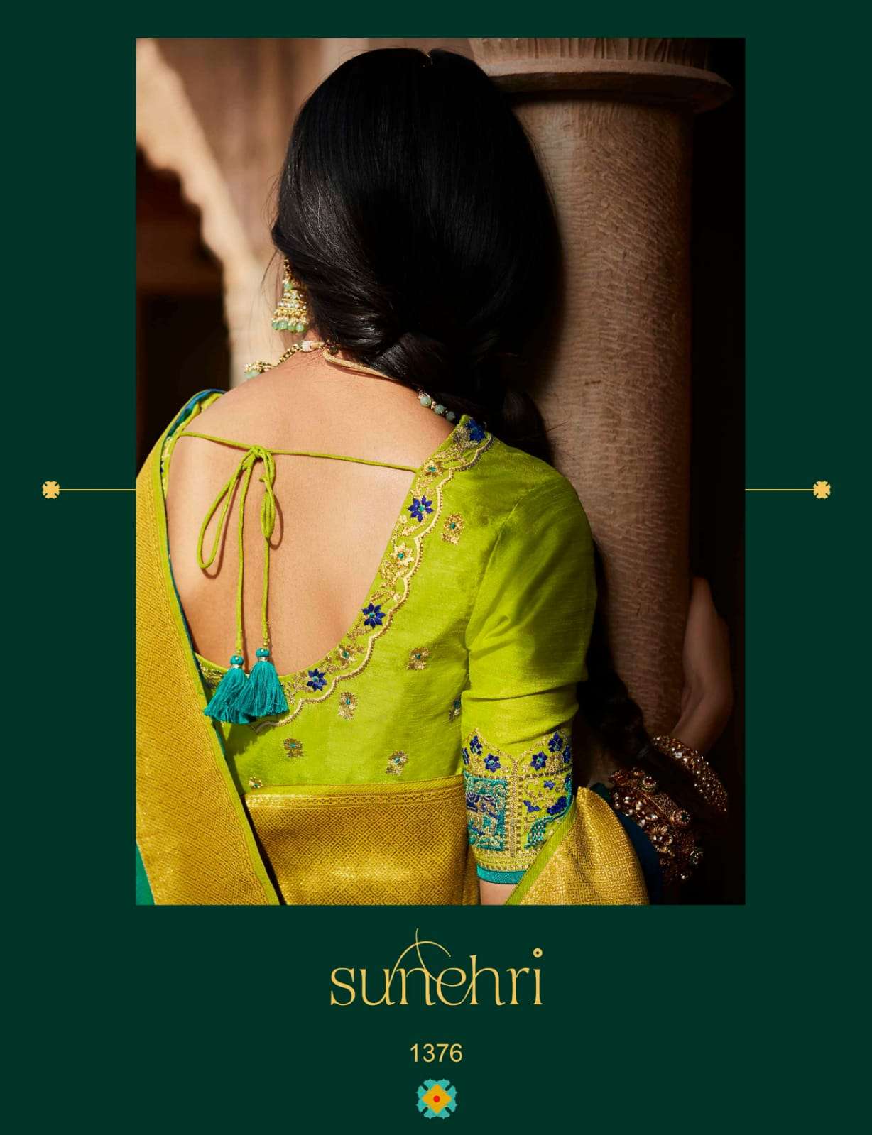 KIMORA SUNEHRI VOL-15 DESIGNER PURE SILK PAITHANI SAREE 