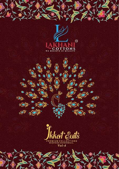 lakhani ikkat suits vol 4 series 405-416 pure cotton suit