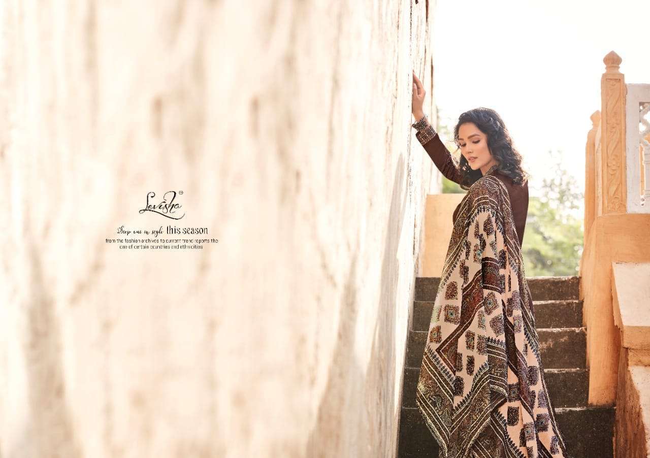 levisha zayra series 1013-1018 pure jam cotton suit 