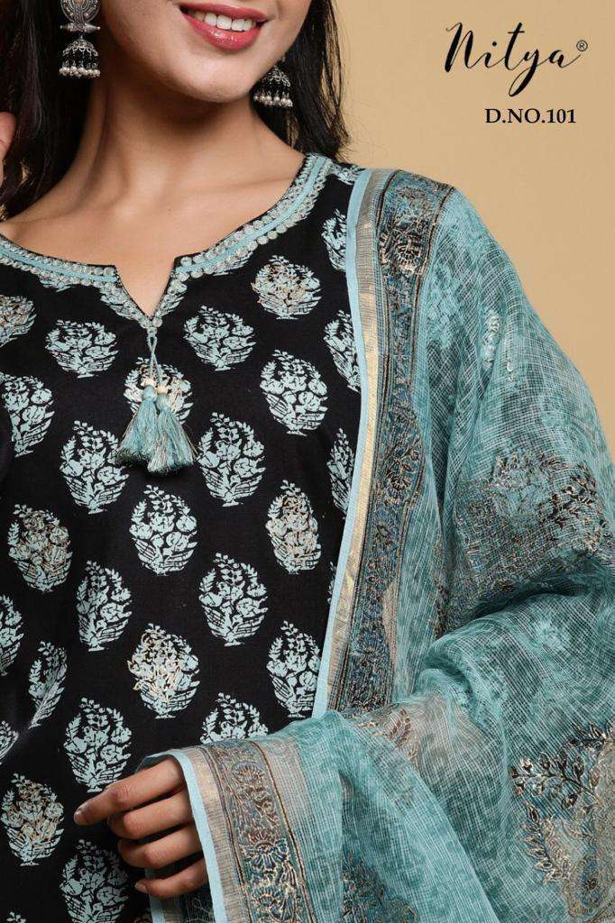 LT NITYA DESIGN 101 DESIGNER TOP WITH BOTTOM AND DUPATTA COMBO SET