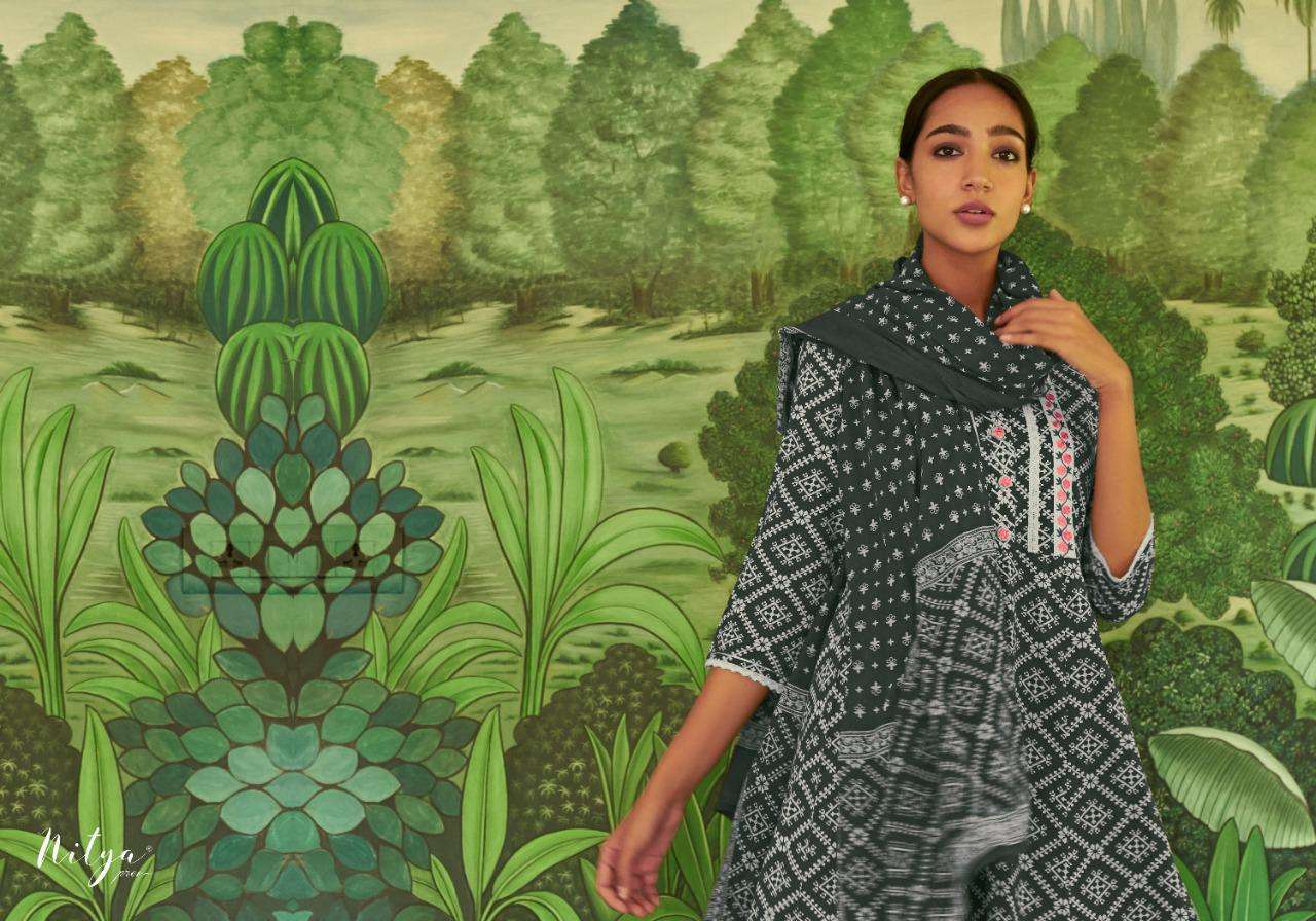 lt nitya kasak vol 2 series 201-206 cotton kurti with dupatta 
