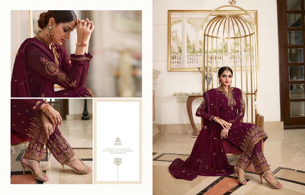 MEERA TRENDZ ZISA VOL-68 DESIGNER GEORGETTE SUIT 