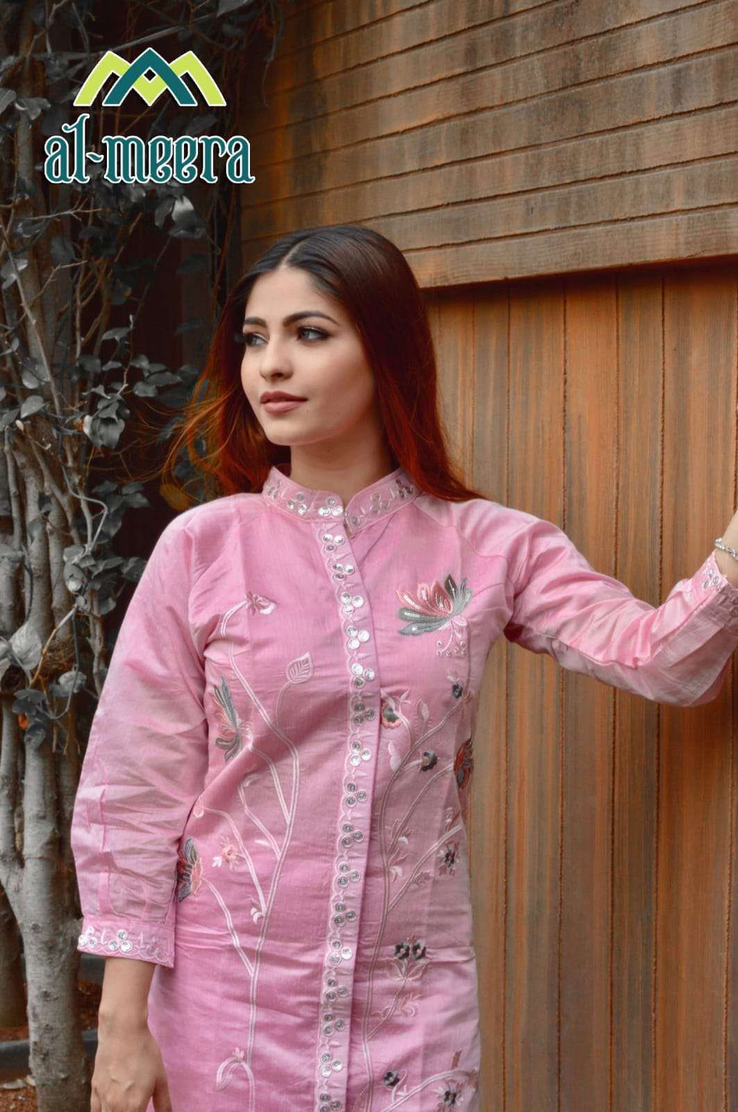 QUEEN STUDIO AL-MEERA 1127 DESIGNER CHANDERI TUNIC 