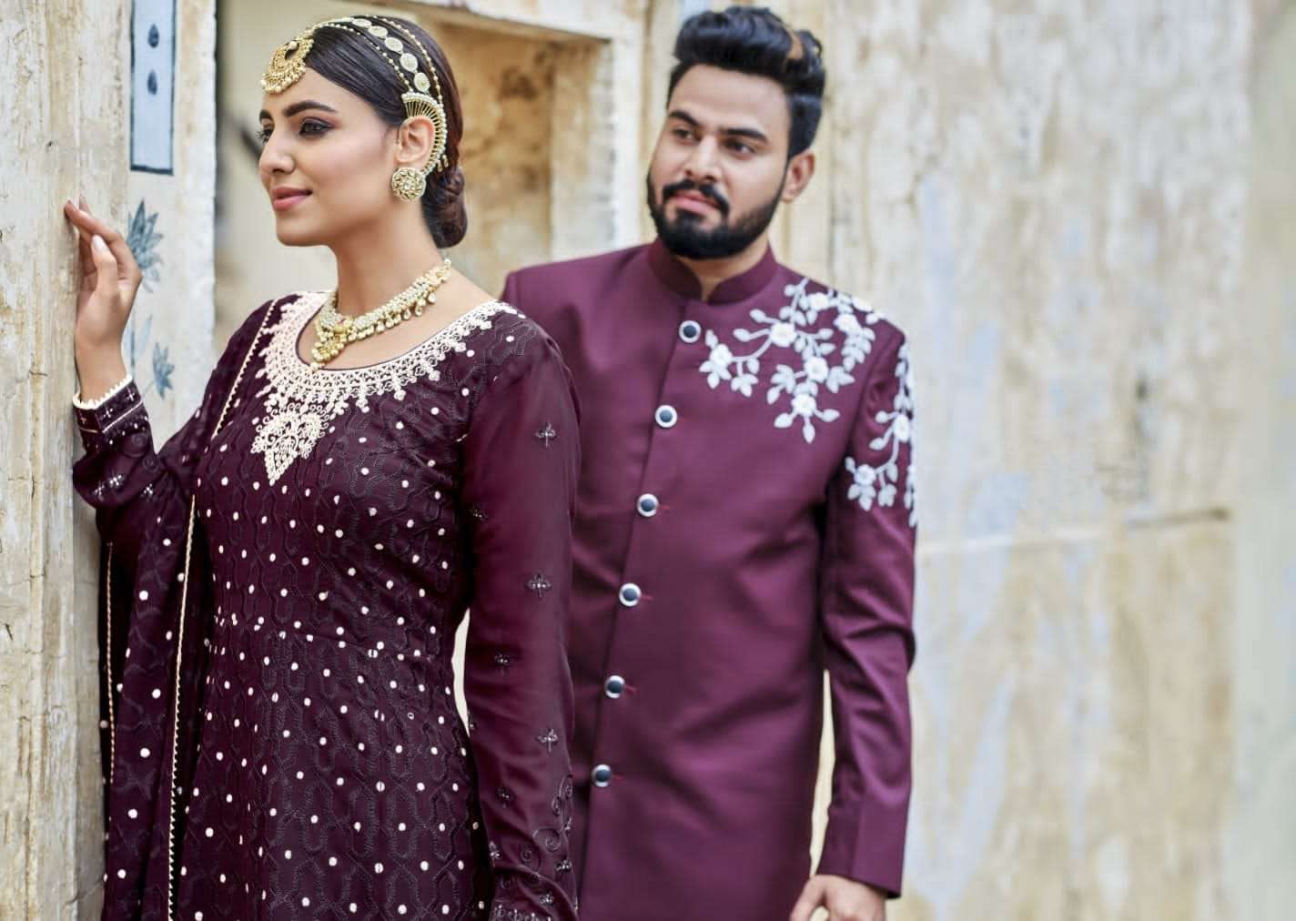 RUBY DESIGNER HEAVY REAL BLOOMING GEORGETTE SUIT 