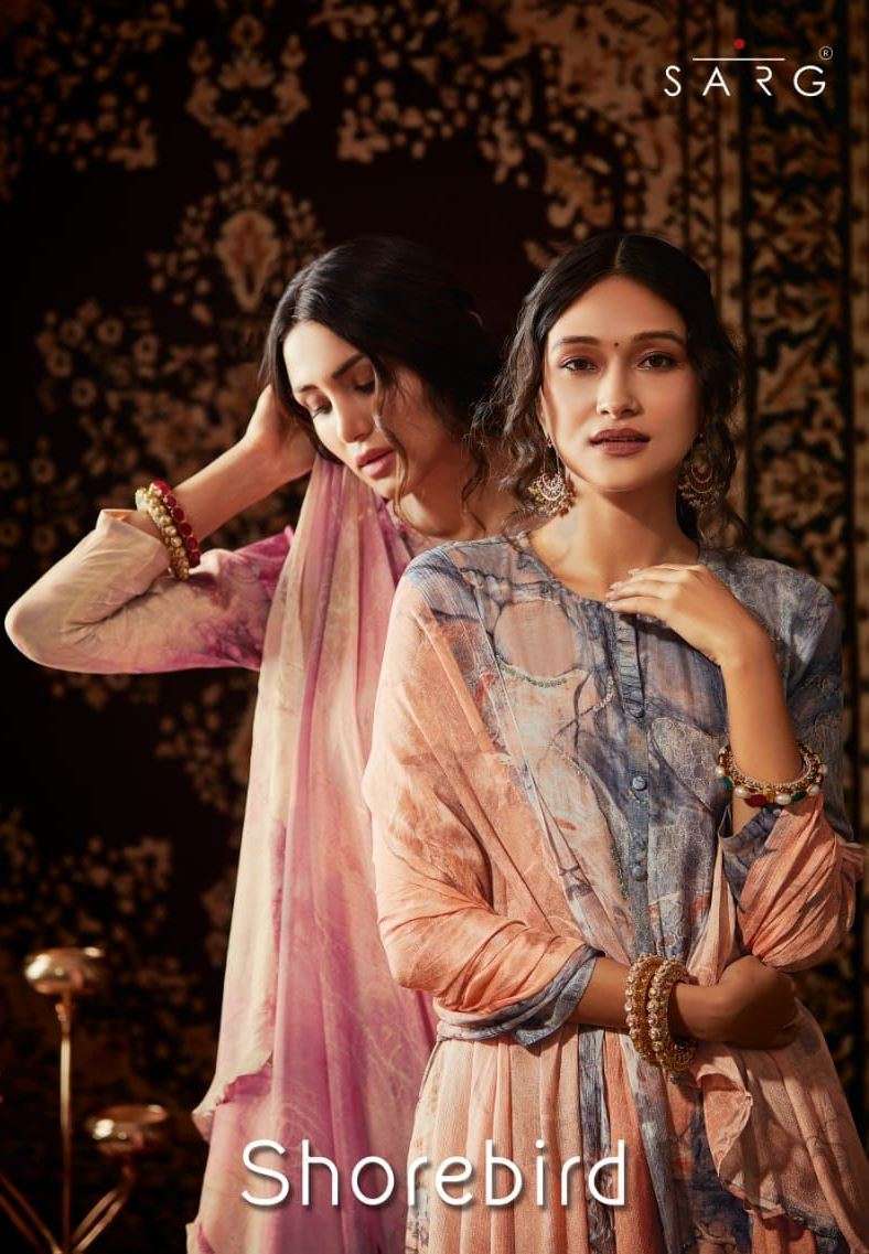 sarg shorebird cachmiri silk digital print salwar suits