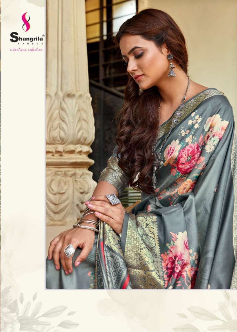 shangrila kalpana series 32021-32032 soft dola saree