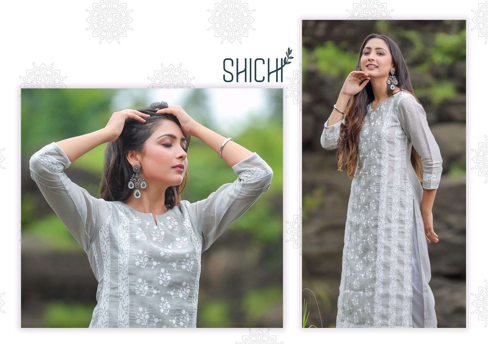 SHICHI PRESENTS QURBAT STRAIGHT KURTI WITH PANT BEAUTIFUL COLORS