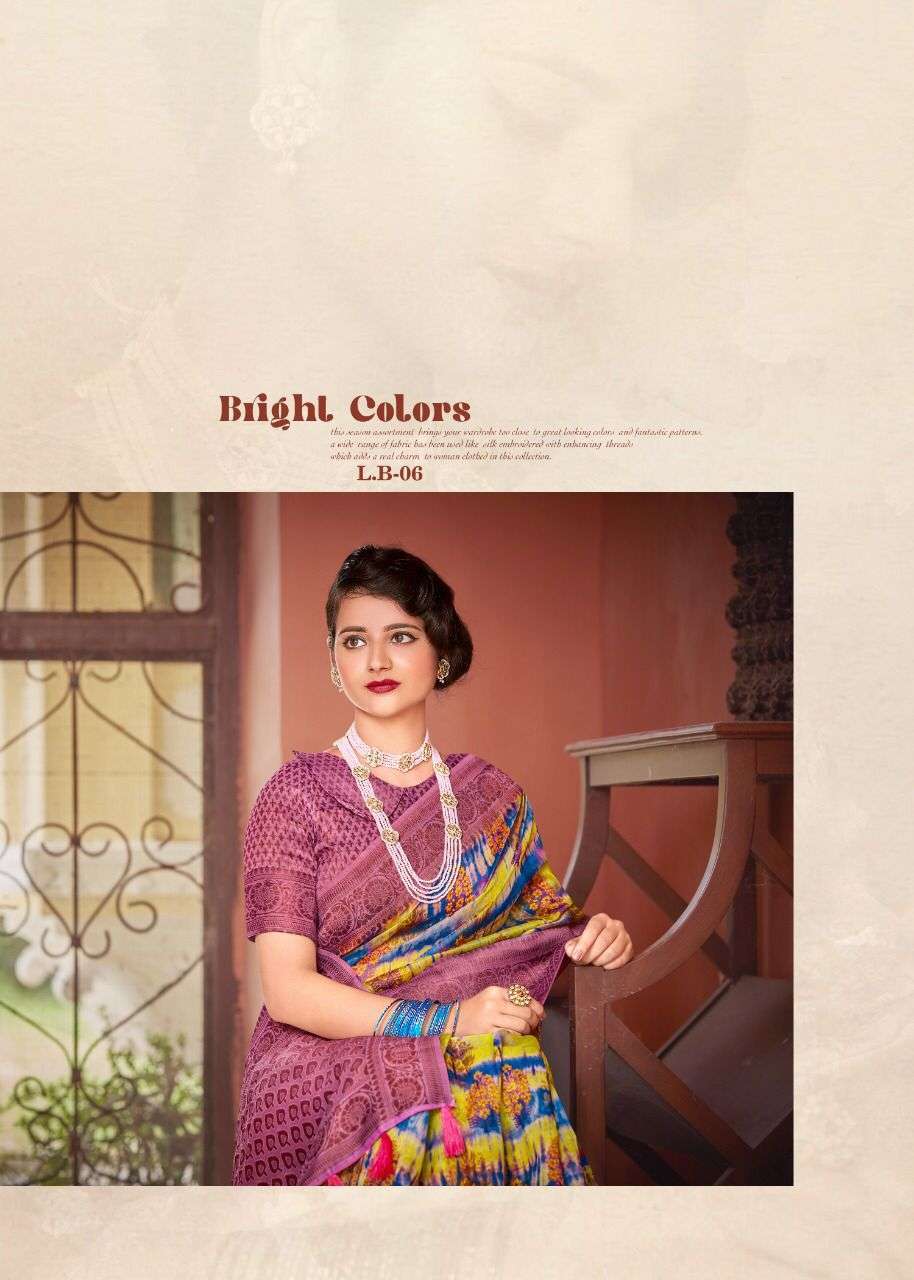 shvetambar luminous boutique series 01-12 soft cotton weaving saree 