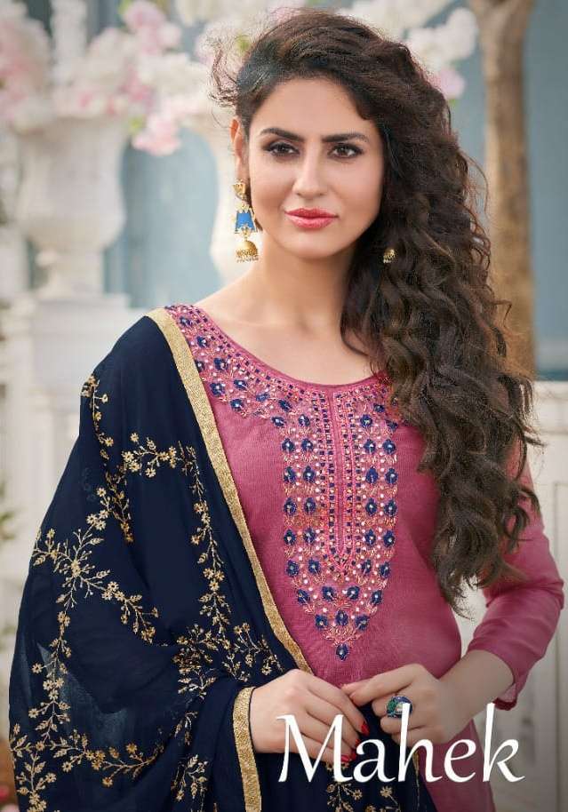 utsav mahek series 1401-1406 pure modal readymade suit 