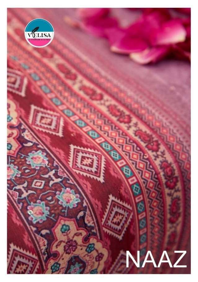 velisa naaz series 1301-1304 Parampara silk with heavy embroidery suit
