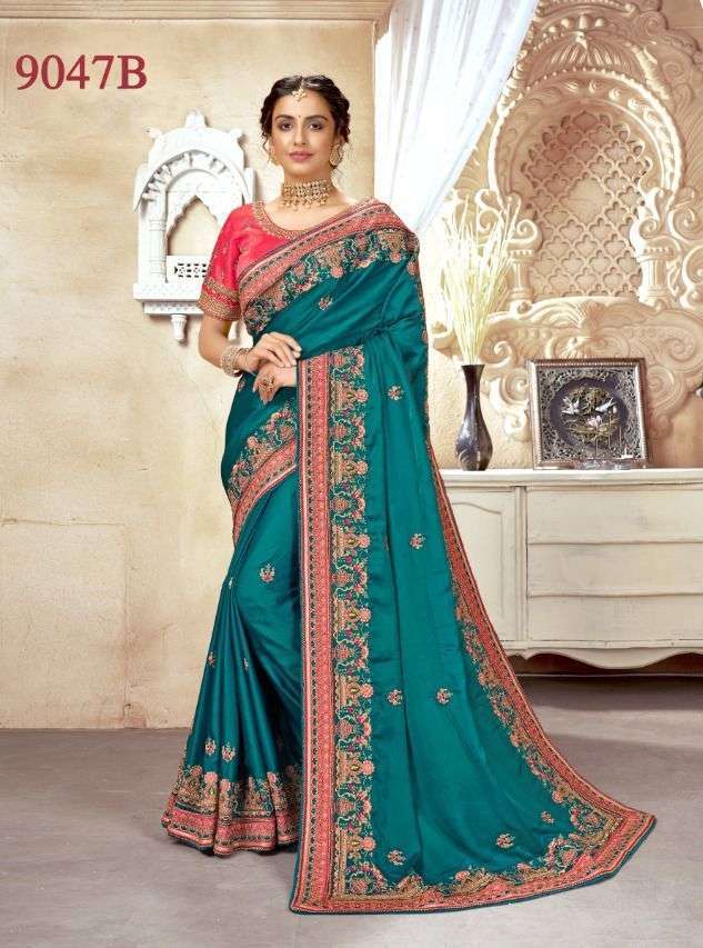 vritika lifestyle series 9045 A B to 9049 A B crape silk & Barfi silk saree
