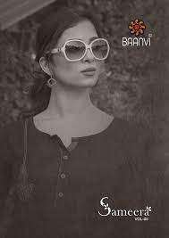 Baanvi Sameera Vol 5 series 501-506 rayon slub kurti 