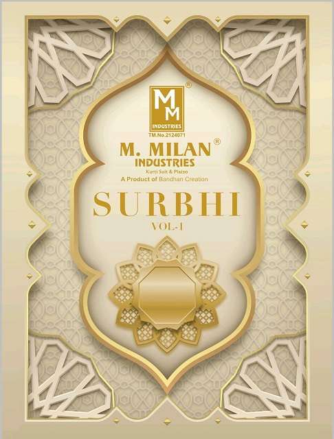 Bandhan Creation M.Milan Surbhi Vol-1 series 1001-1010 cotton suit