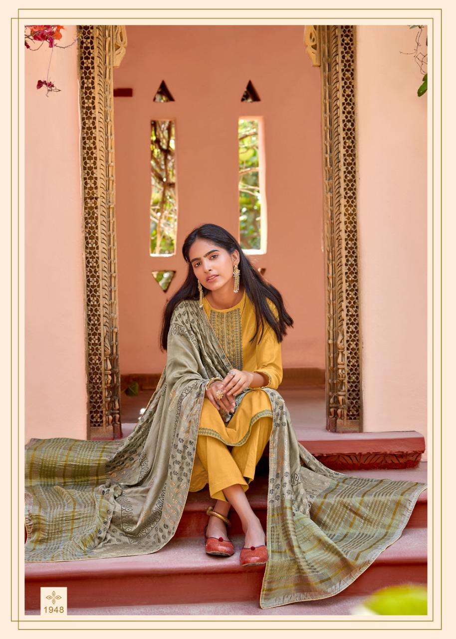 bela kaira vol 2 series 1944-1949 viscose cotton silk suit 
