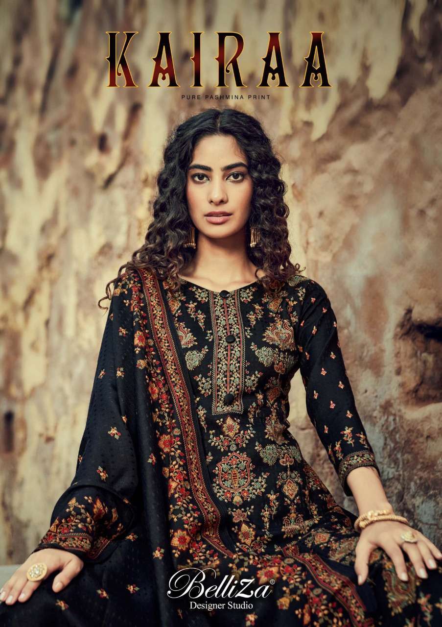belliza kairaa series 582001-582010 pure pashmina suit