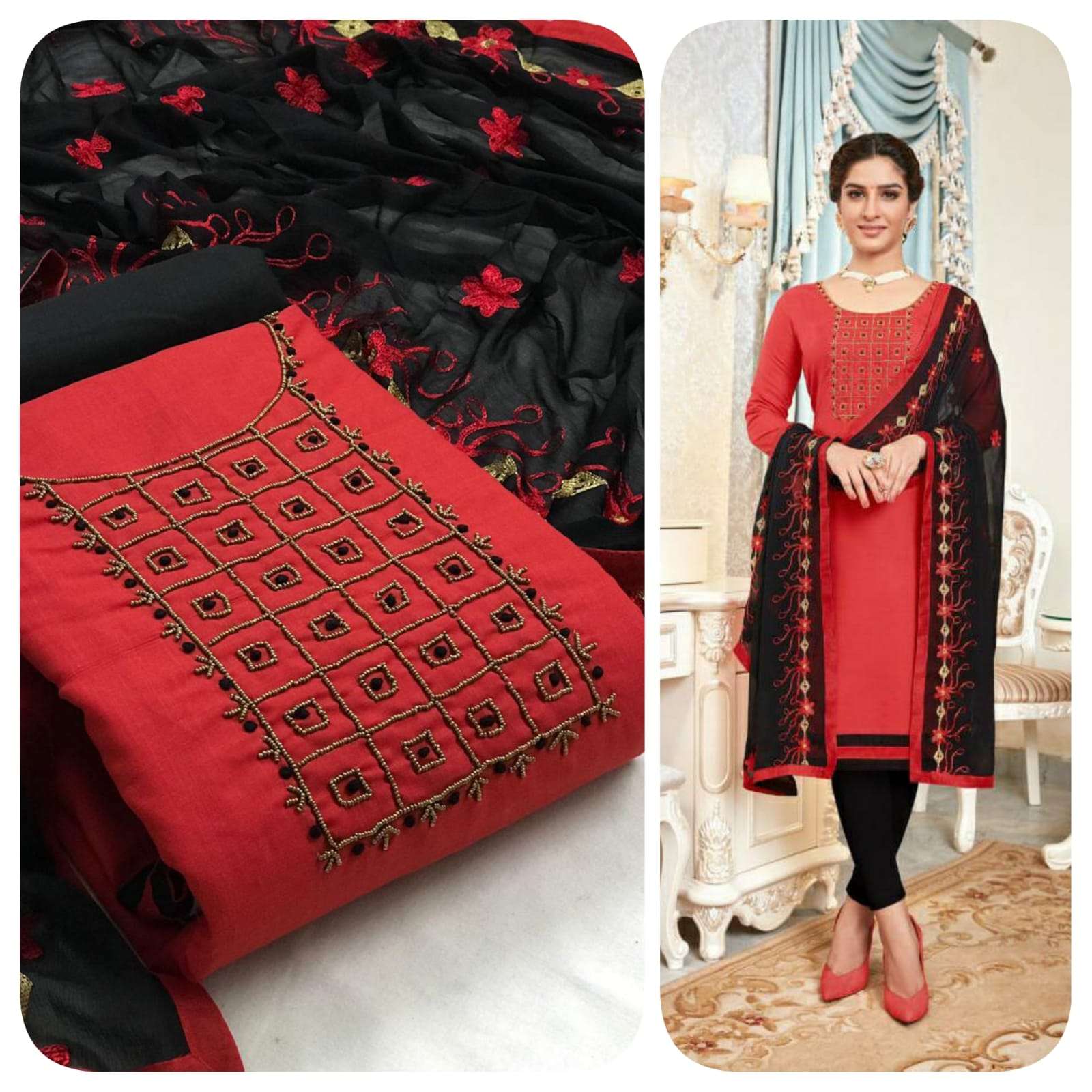 BT-07 DESIGNER SLUB COTTON NON CATALOG SUITS