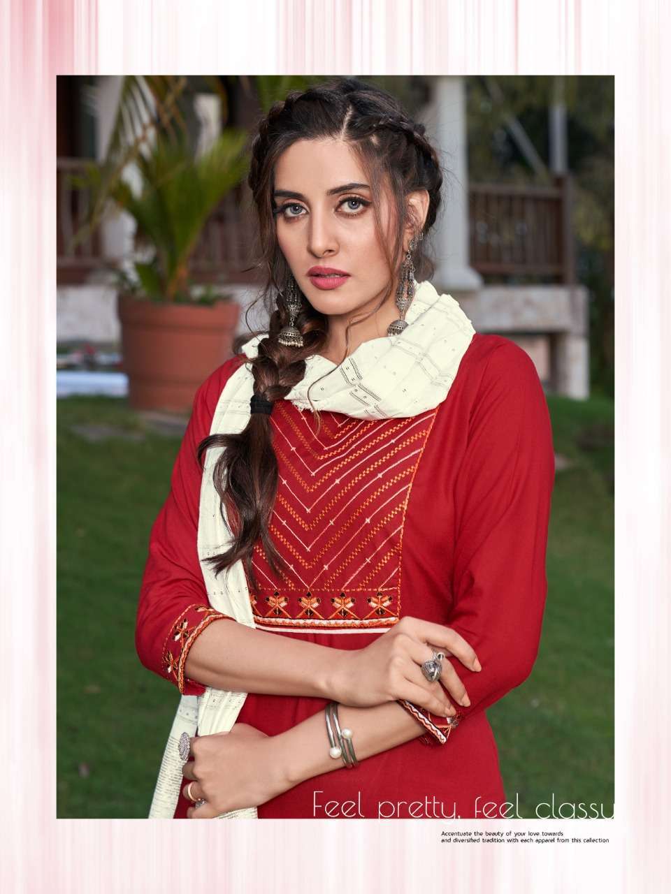 Dehliz trends Namrata series 1001-1005 14 kg premium reyon suits
