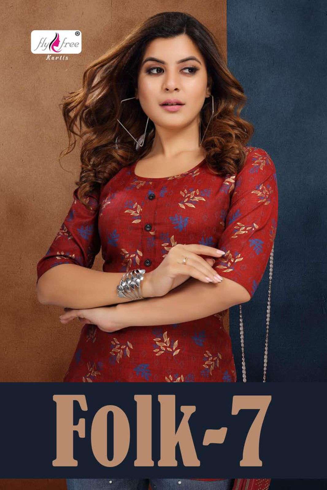 fly free folk vol 7 series 1001-1014 heavy rayon procin print short tops