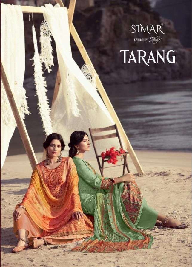 glossy tarang series 2520-2527 Pashmina Digital Print suit