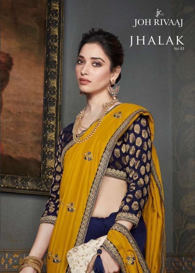 joh rivaaz jhalak series 5301-5319 fancy heavy saree