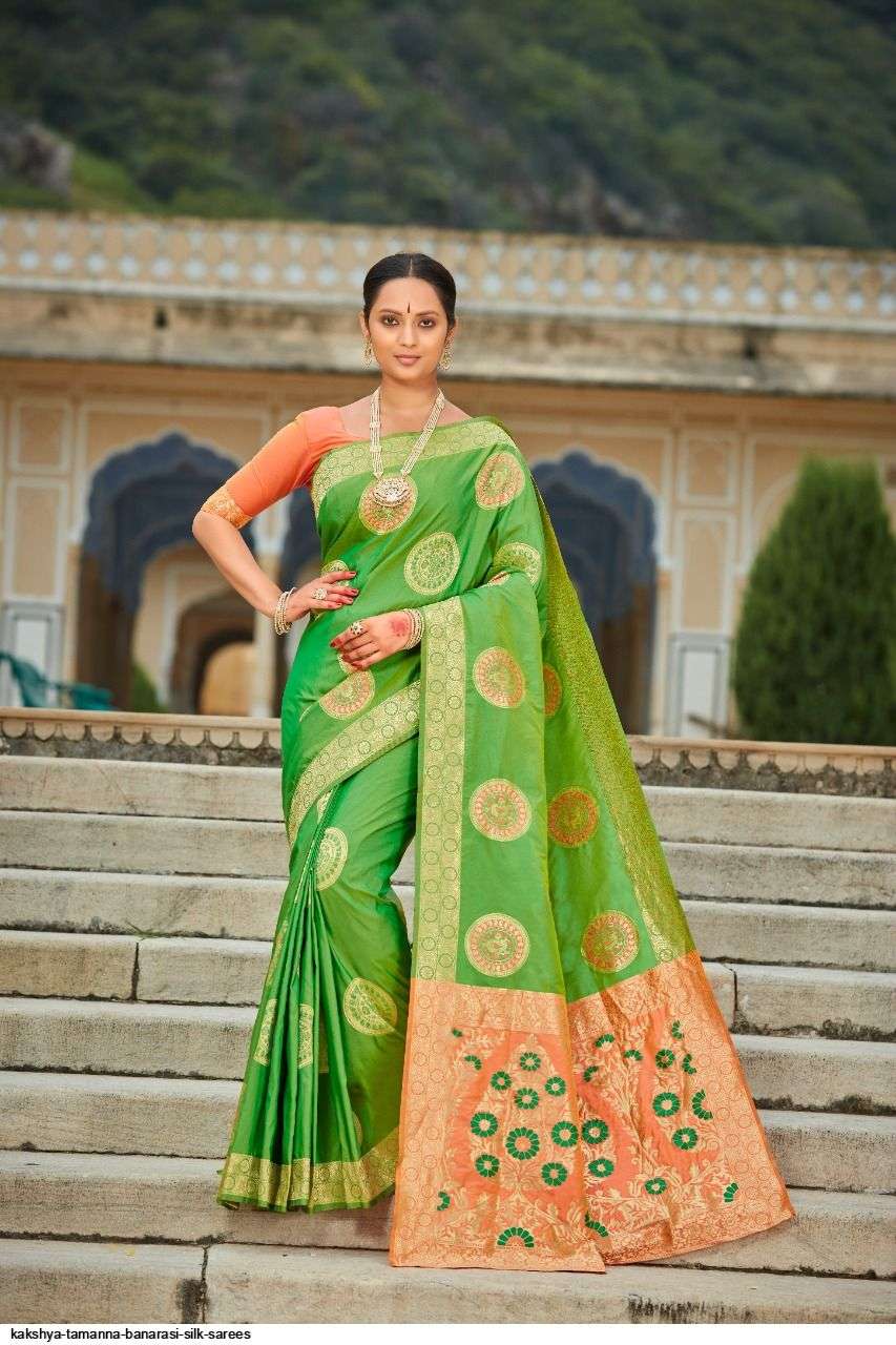 kakshya tamanna series 9101-9103 banarasi silk sarees