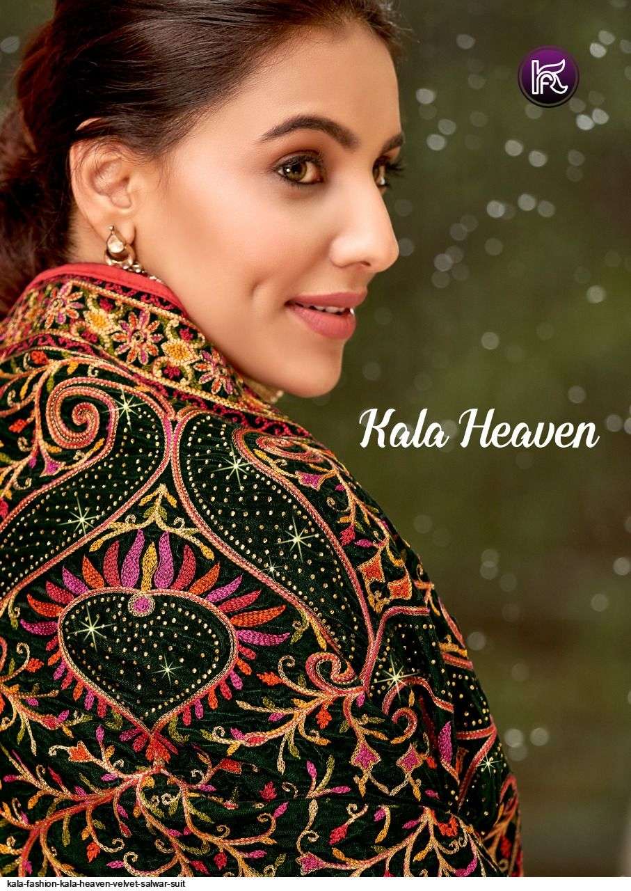 kala fashion kala heaven series 4001-4007 velvet suits
