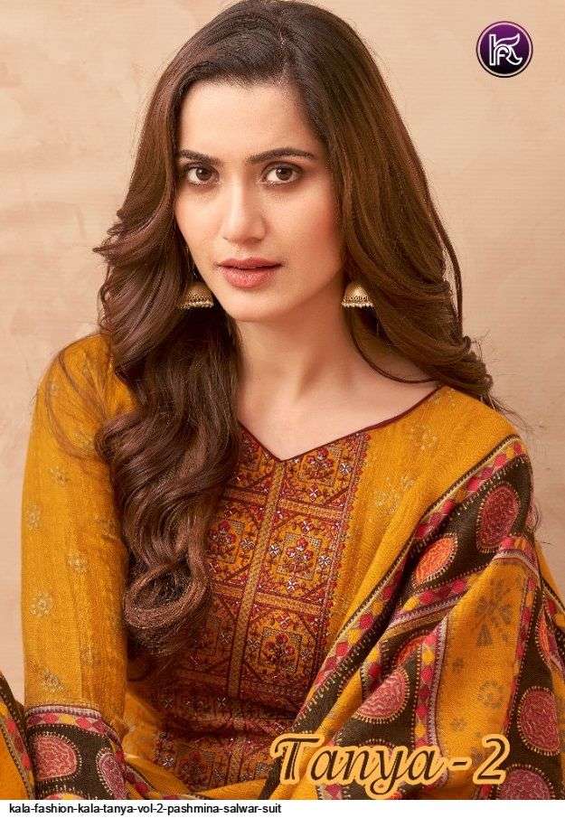 kala tanya vol 2 series 2001-2008 pashmina print suits