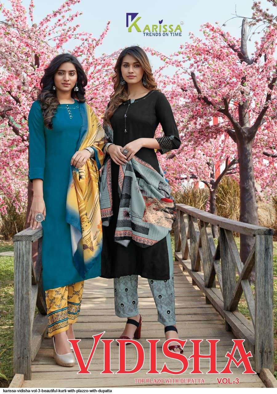 karissa vidisha vol 3 series 3001-3008 premium 14 kg liva quality suits
