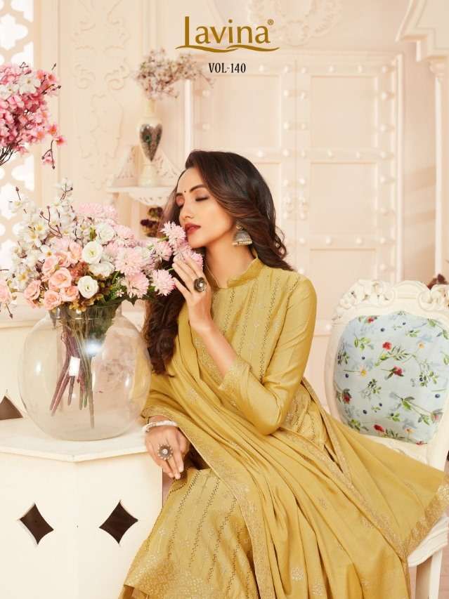 lavina vol 140 series 14001-14004 chinon embroidery suit 