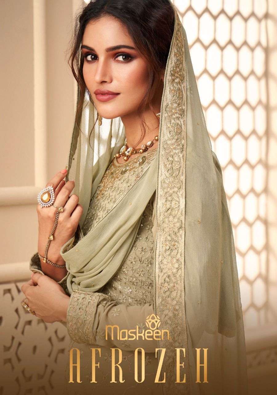 maisha afrozeh series 11017-11023 premium georgette suit