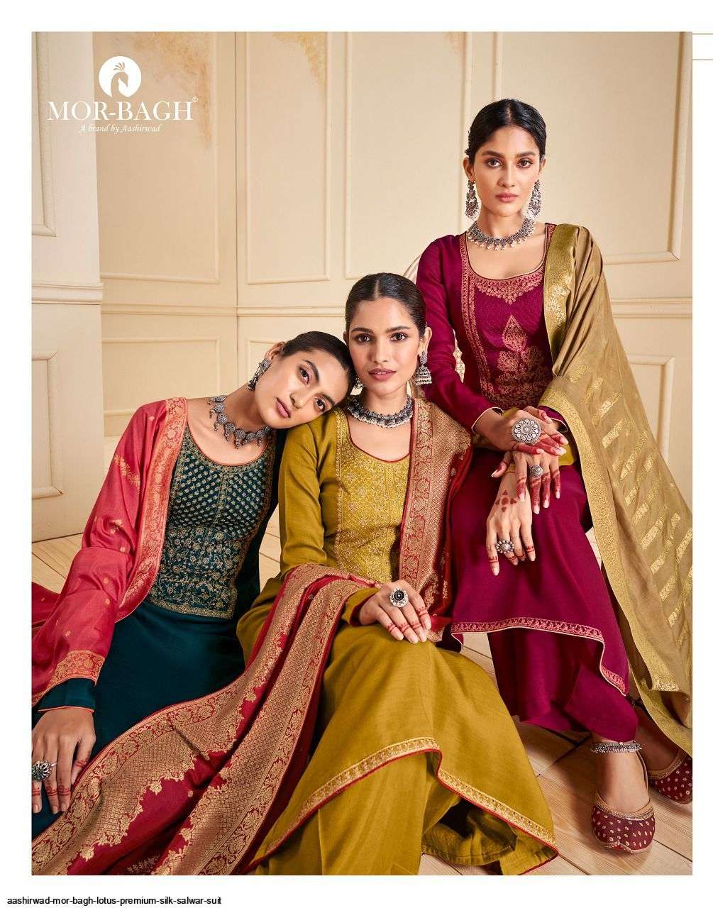 mor bagh lotus series 8651-8656 premium silk suit 