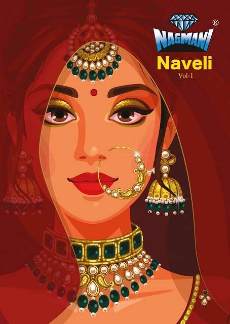 Nagmani Naveli Vol-1 series 1001-1010 pure cotton suit 