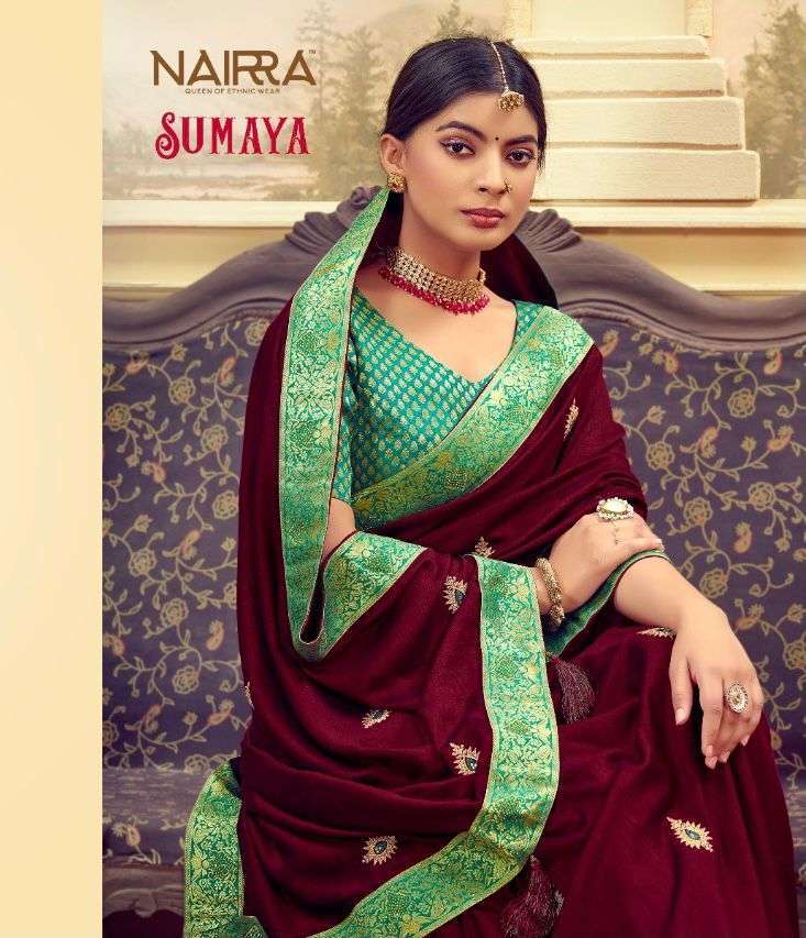nakkashi nairra sumaya series 1102 -1107 vichitra silk sarees