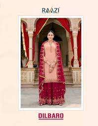 rama raazi dilbaro vol 3 series 30041-30048 soft georgette suit