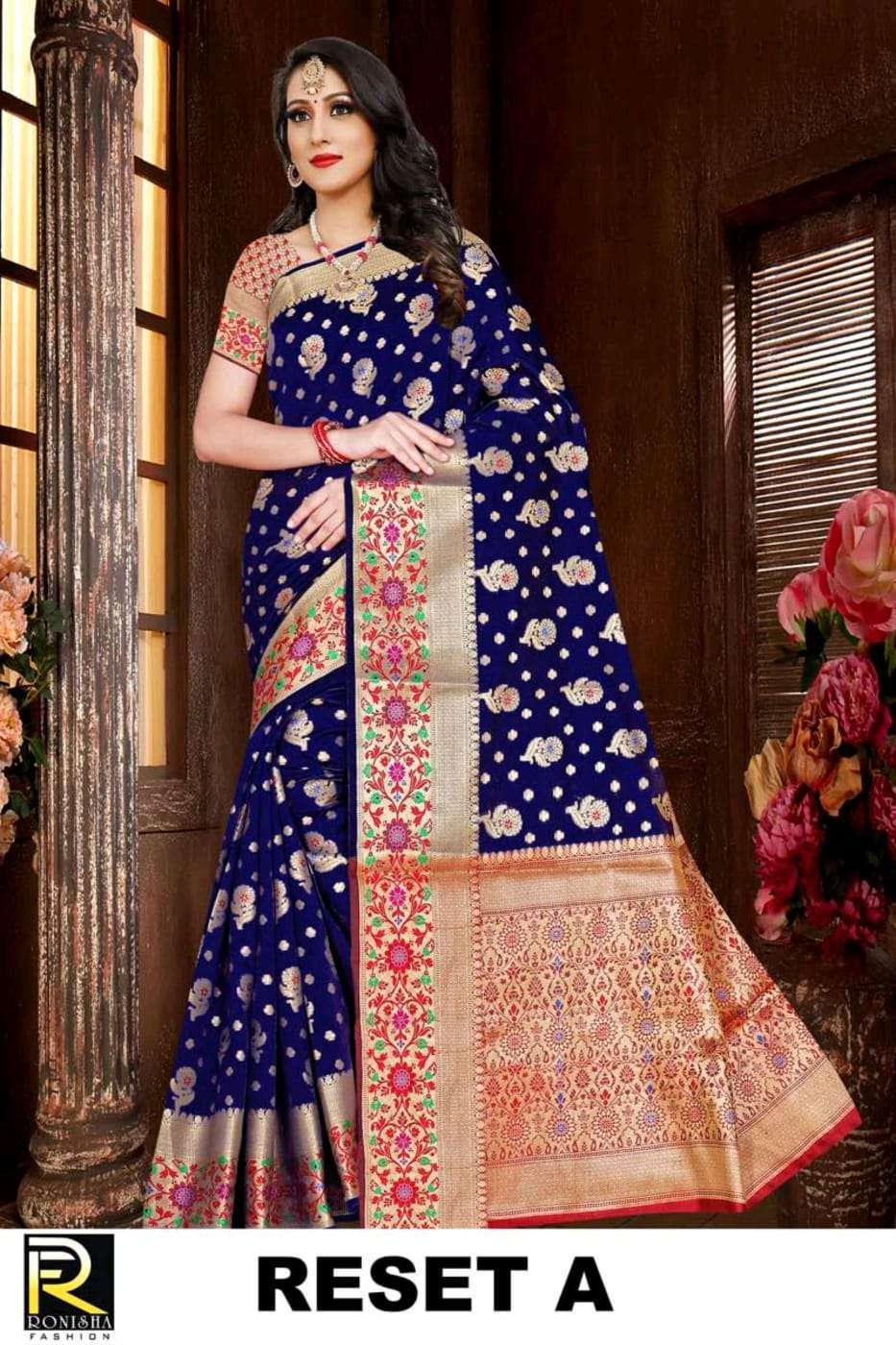 ranjna saree Reset premium silk casual wear saree collection