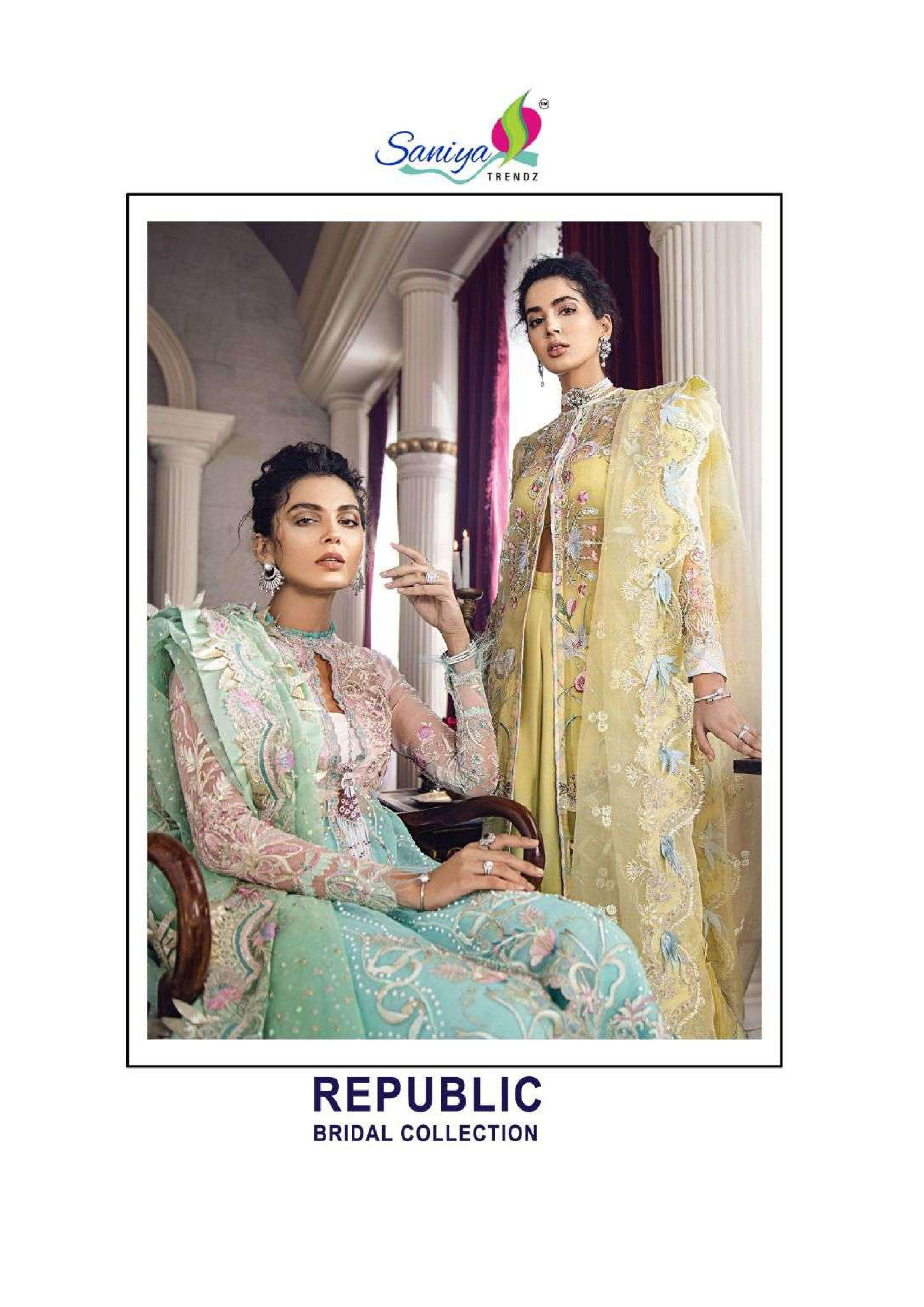 saniya trendz republic 1 series 26001-26003 butterfly net suit 